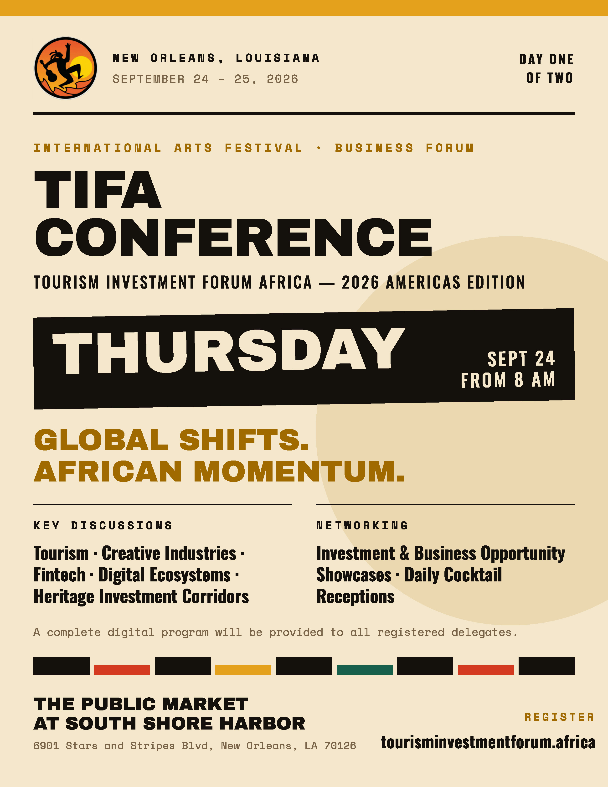 IAF - TIFA Conference - Thursday flyer