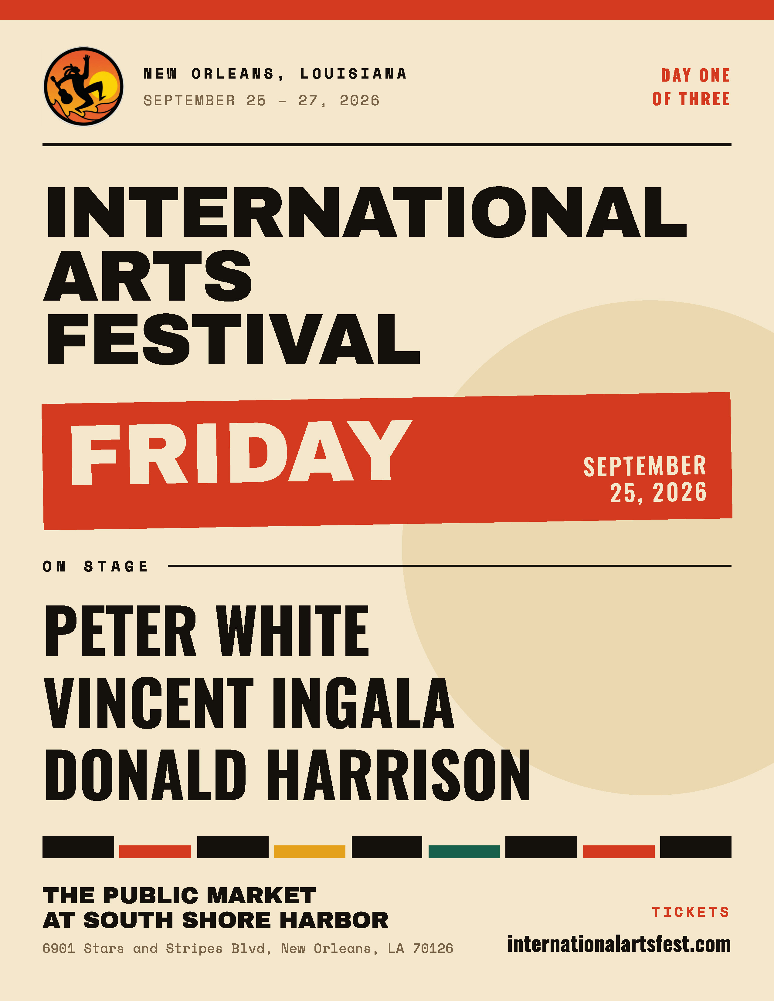 IAF - Music Concert - Friday flyer