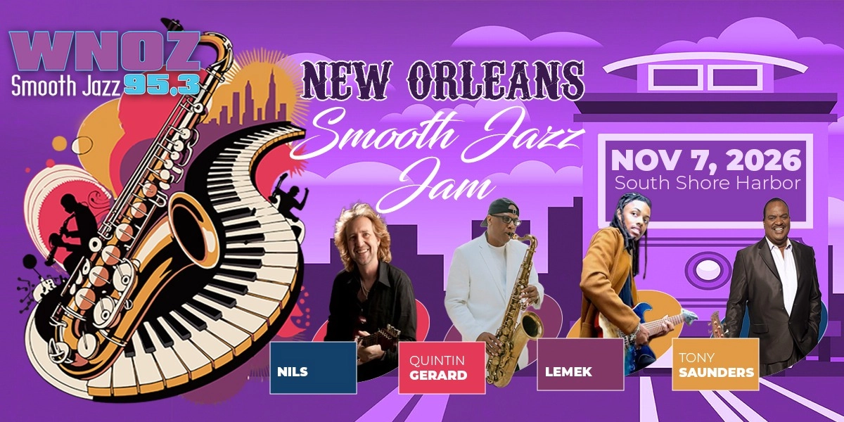 WNOZ Jazz Jam flyer