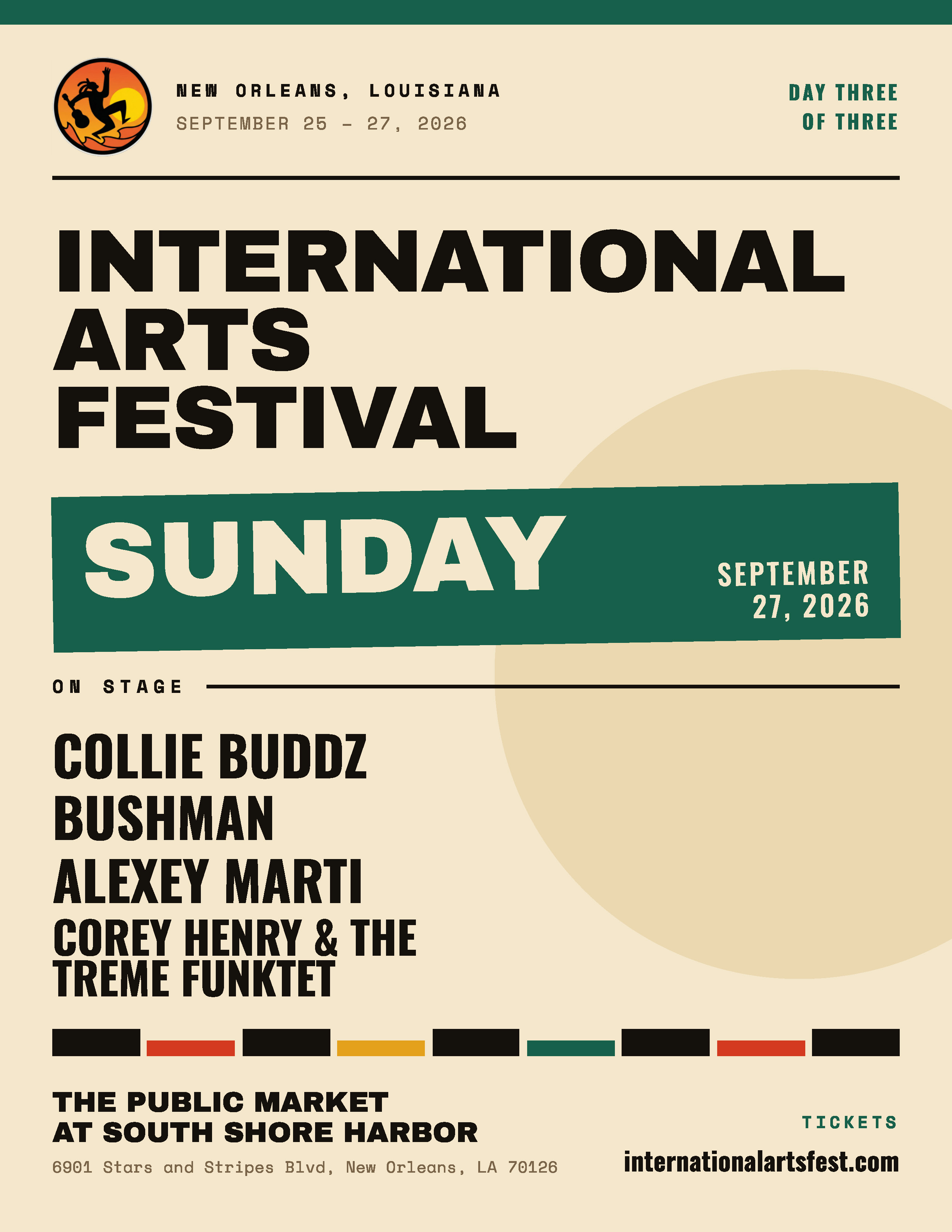 IAF - Music Concert - Sunday flyer